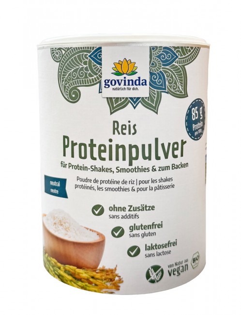 Govinda : *Bio Reis-Proteinpulver (400g)