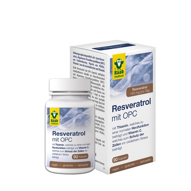 Raab : Resveratrol mit OPC Kapseln (90 Stk)