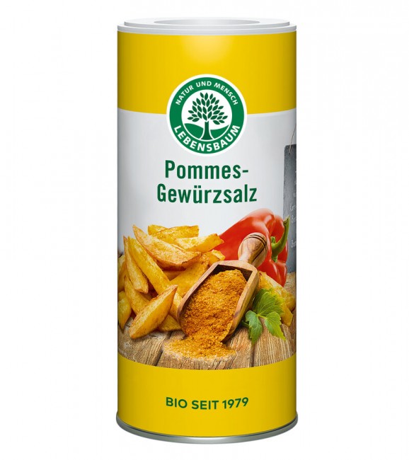 LEBENSBAUM : *Bio Pommes-Gewürzsalz (200g)