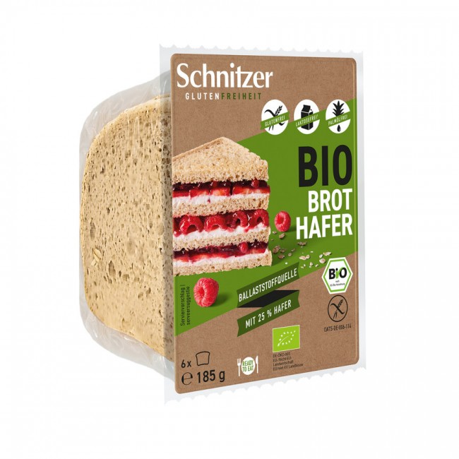 Schnitzer GLUTENFREIHEIT : *Bio Bio Brot Hafer (185g)