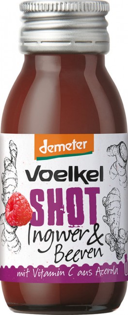 Voelkel Ingwer Beeren Shot, demeter (60ml)
