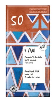 Vollmilchschokolade mit Kokosblütenzucker von Vivani 80g
