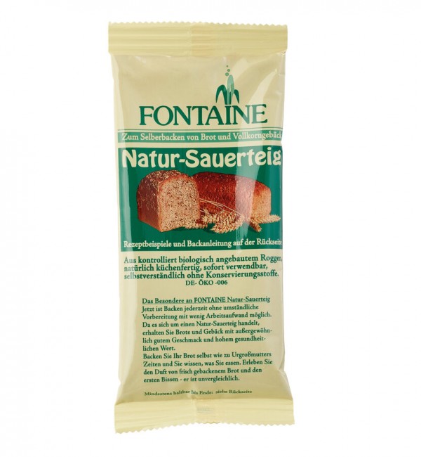 Fontaine : *Bio Natur-Sauerteig (150g)