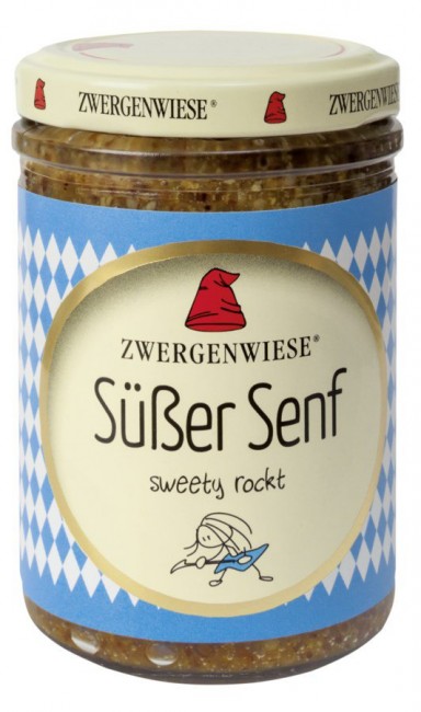 Zwergenwiese : Süßer Senf, bio (160ml)