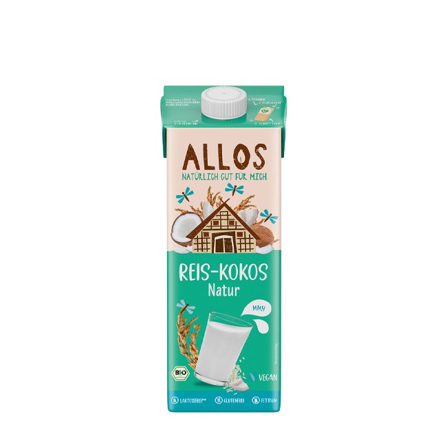 Allos : Reis-Kokos Drink naturell, bio (1l)**