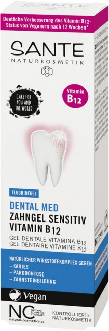 Sante Dental Med Zahngel mit B12 - Vegan