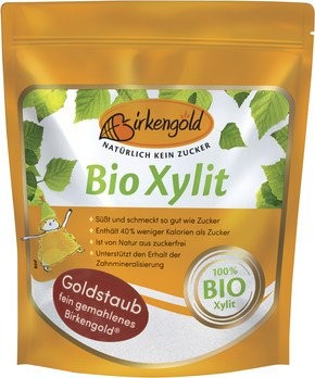 Birkengold - Bio Xylit extrafein vermahlen wie Puderzucker (350g)