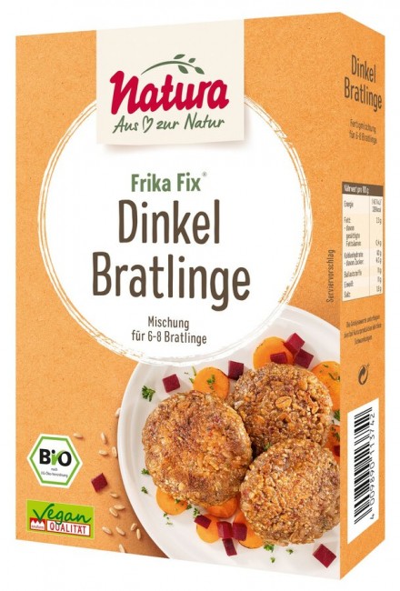 Natura Bio : *Bio Frika Fix Bio Dinkel-Bratlinge (150g)