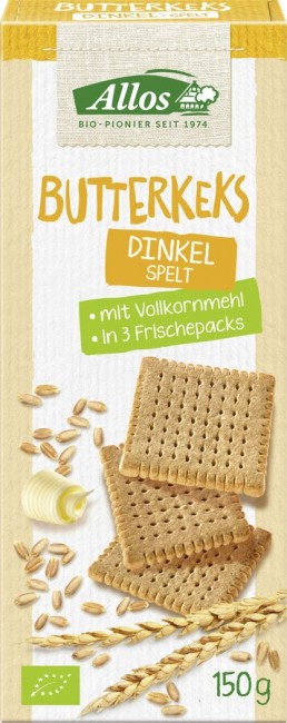 Allos : *Bio Dinkel-Butterkeks (150g)