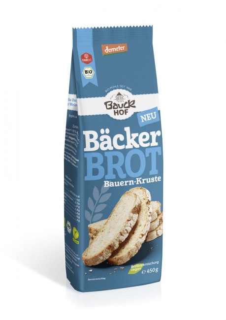 Bauck Mühle : *Bio Bäcker Brot Bauern-Kruste 450g Demeter (450g)