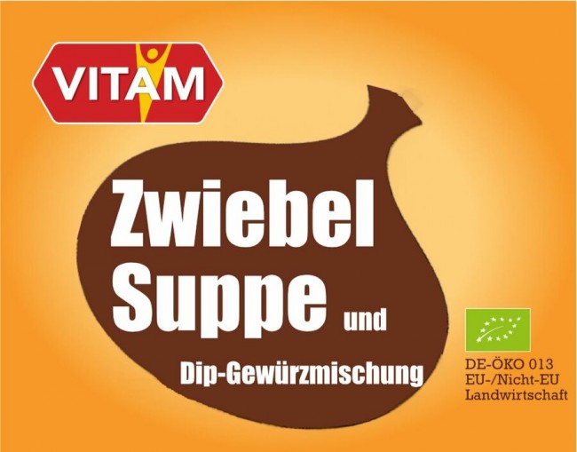 VITAM : *Bio Zwiebelsuppe &amp; Dip-Gewürzmischung (150g)
