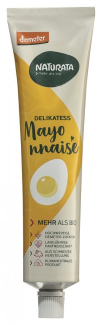 Naturata : Delikatess Mayonnaise, demeter (185ml)