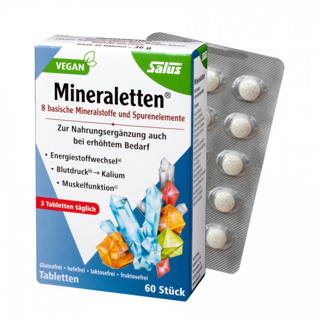 Salus : Mineraletten Tabletten (60 Stk)
