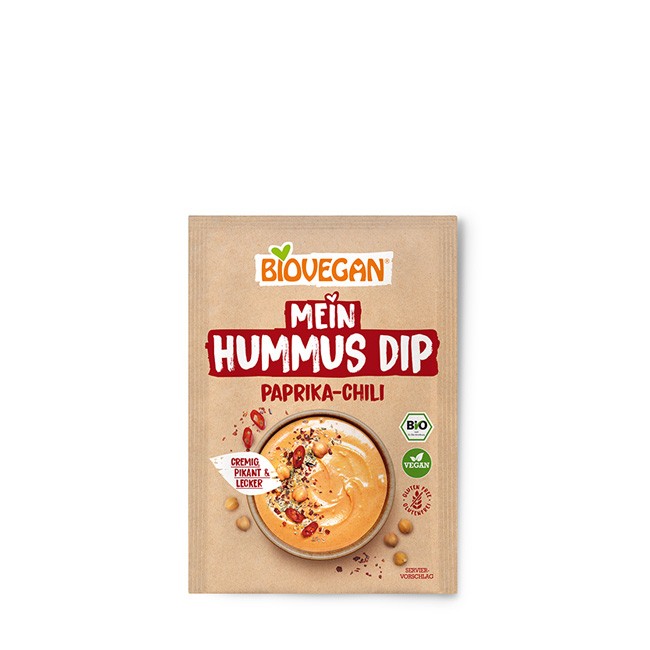 BioVegan : Mein Hummus-Dip Paprika Chili, bio (55g)