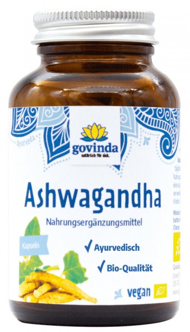 Govinda : *Bio Bio Ashwagandha-Kapseln 45 g (45g)
