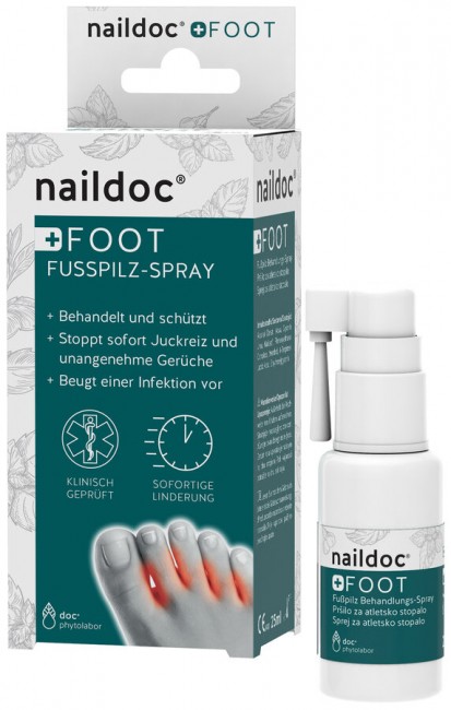 doc phytolabor : naildoc® +FOOT Fußpilz- Spray (25ml)
