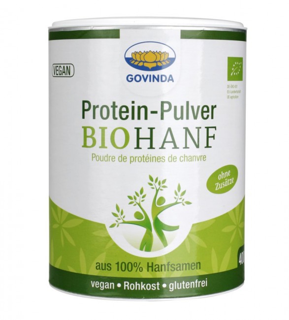 Govinda : Hanf-Protein Pulver, bio (400g)