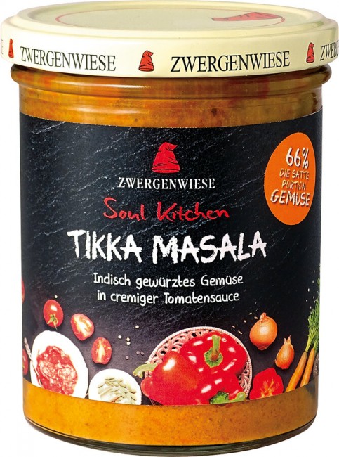 Zwergenwiese : Soul Kitchen Tikka Masala, bio (370ml)