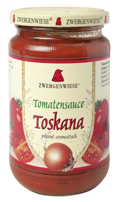 Zwergenwiese : Tomatensauce Toskana, bio (340ml)