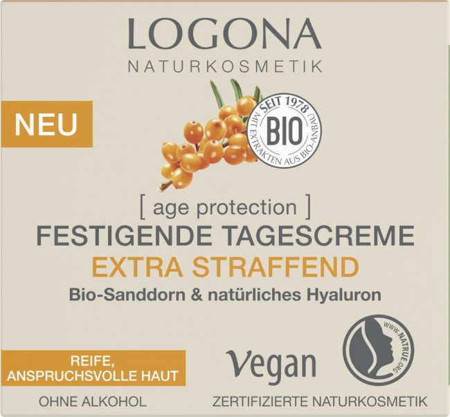 Logona : Age Protection Festigende Tagescreme Extra Straffend, bio (50ml)**