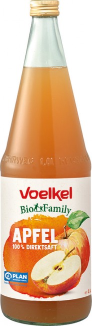 Voelkel: Family Apfelsaft mit Streuobst, bio (1l)