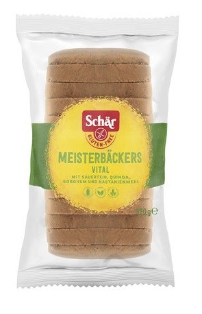 Dr. Schär : Meisterbäcker Vital Brot, glutenfrei (350g)
