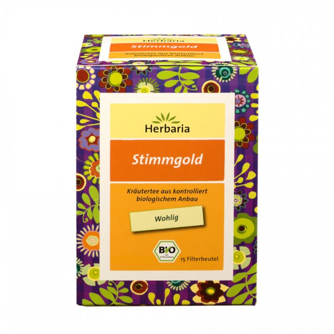 HERBARIA : Stimmgold Tee bio 15 FB (24g)