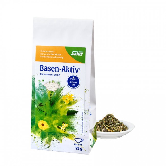 Salus Bio Basen-Aktiv Tee (75g lose) passt zu Fastenkuren und Diäten