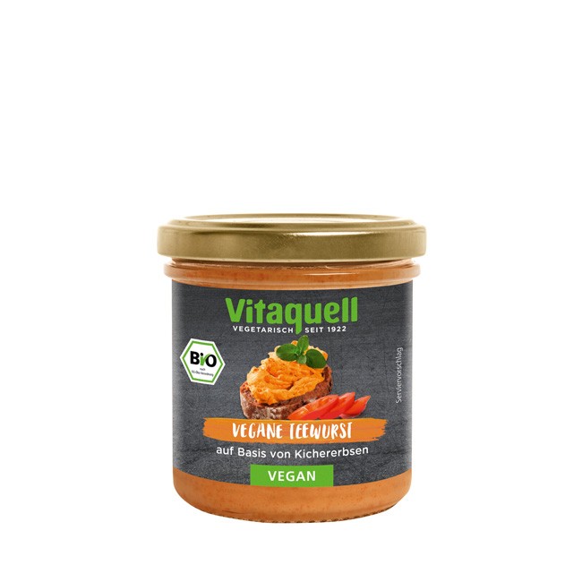 Vitaquell : Vegane Teewurst, bio (125g)