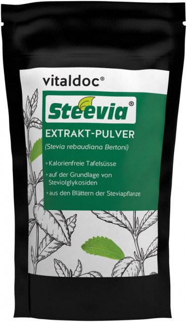 Gesund & Leben : vitaldoc® Steevia® Extrakt-Pulver (50g)