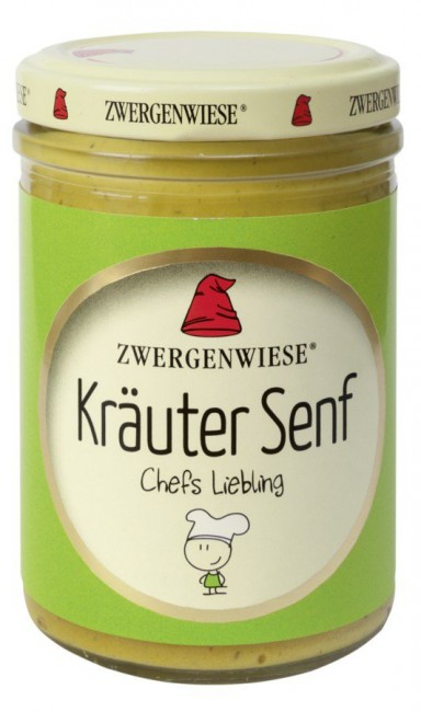 Zwergenwiese : Kräuter-Senf, bio (160ml)