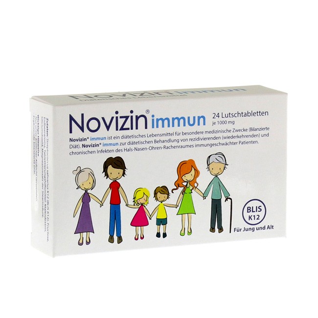 Novizin immun Lutschtabletten 24 St. gegen Erkältungen