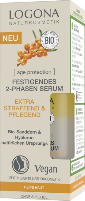 Logona : Age Protection Festigendes 2-Phasen Serum, bio (30ml)**
