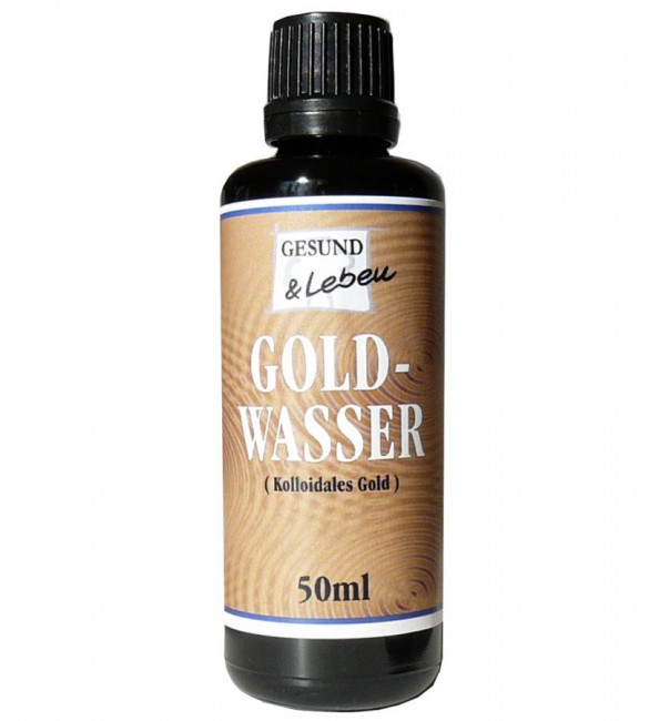 Gesund und Leben : Goldwasser - Kolloidales Gold (50ml)