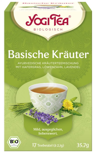 Yogi Tea Basische Kräuter, bio 17 Teebeutel