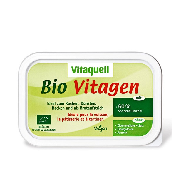 Vitagen Vitaquell Bio 200g Pflanzenmargarine