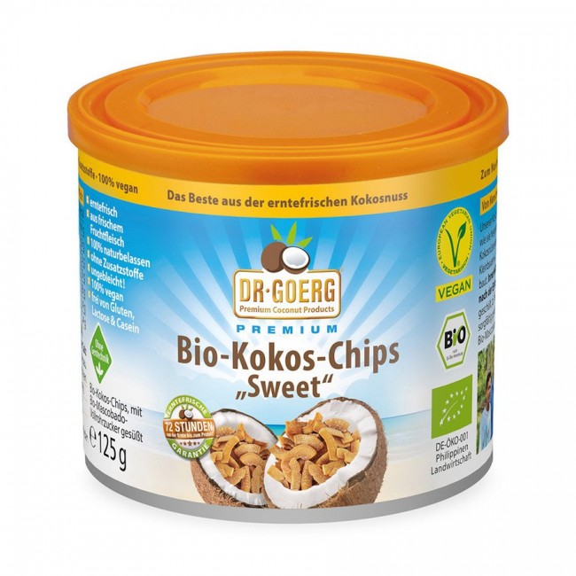 Dr. Goerg : Premium Bio Kokoschips, vegan (125g)