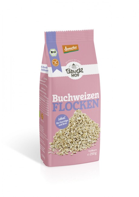 Bauck Mühle : *Bio Buchweizenflocken glutenfrei Demeter (250g)