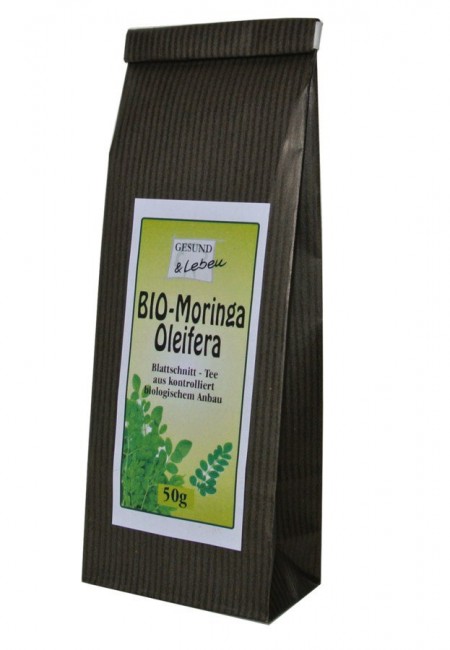 Gesund und Leben : Bio Moringa Tee (Blattschnitt) 50g