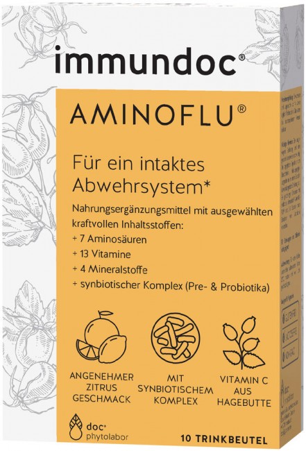 doc phytolabor : immundoc AMINOFLU Trinkbeutel (10St)