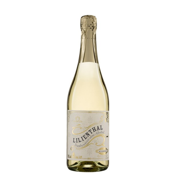Riegel Lilienthal alkoholfreier Secco Bio-Perlwein 0,75l für alle die kein Alkohol trinken aber genießen wollen