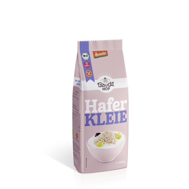Bauckhof : Glutenfreie Haferkleie, demeter (300g)