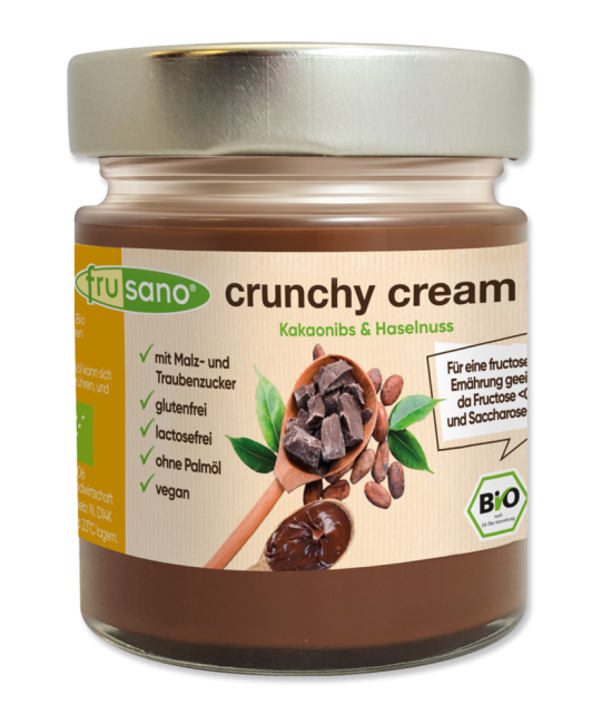Frusano : Crunchy-Cream Haselnuss mit Kakaonibs, bio (180g)