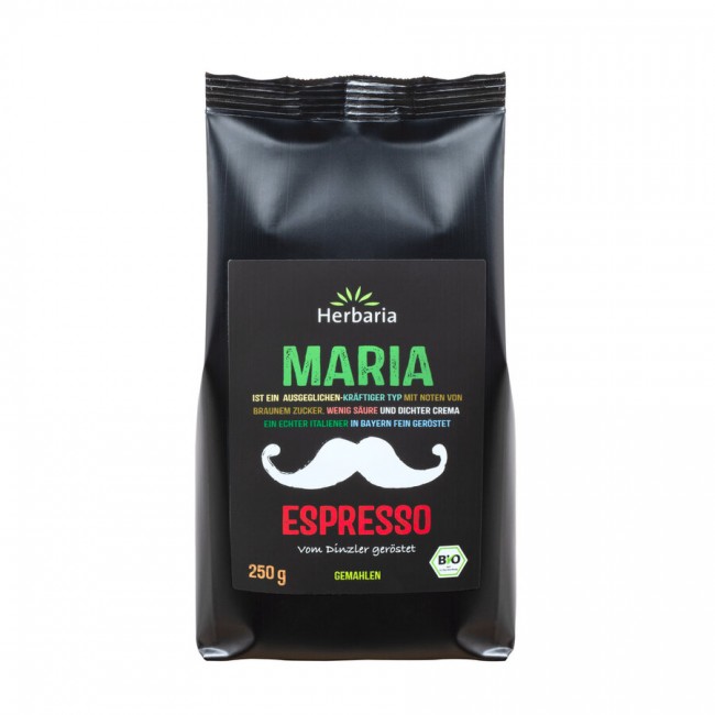 HERBARIA : Maria Espresso gemahlen bio (250g)