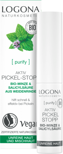Logona : Aktiv Pickel-Stopp, bio (6ml)**