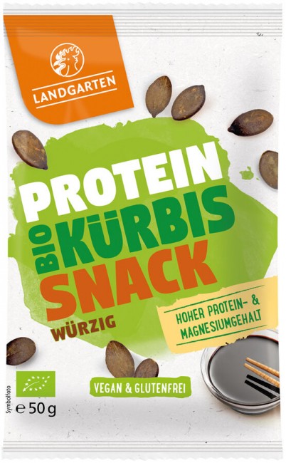 Landgarten : *Bio Bio Protein Kürbissnack Würzig 50g (50g)