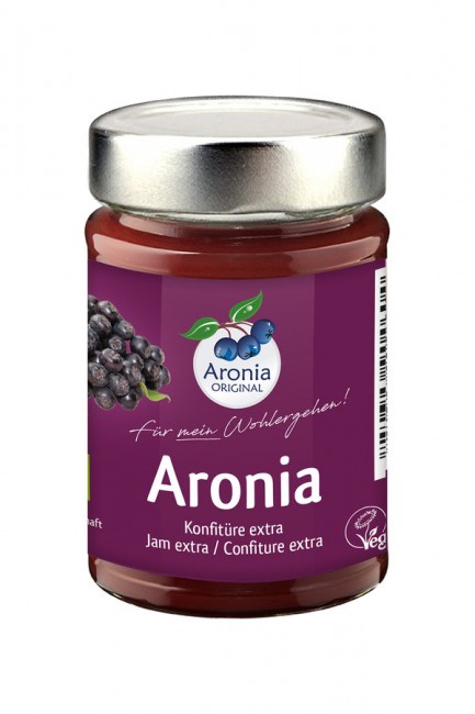 Aronia ORIGINAL : Aronia-Konfitüre Extra, bio (225g)