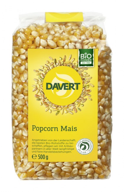 Davert : Popcornmais, bio (500g)