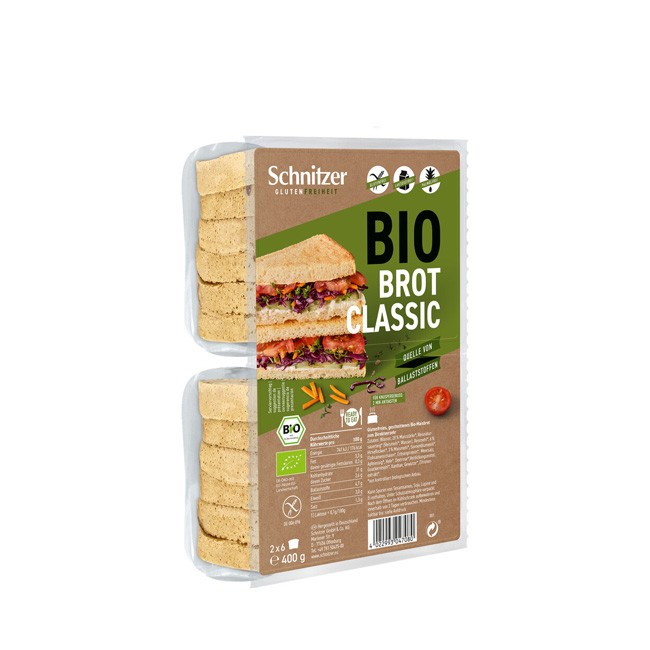 Schnitzer : Glutenfreies Bio Brot Classic Maisbrot, bio (400g)