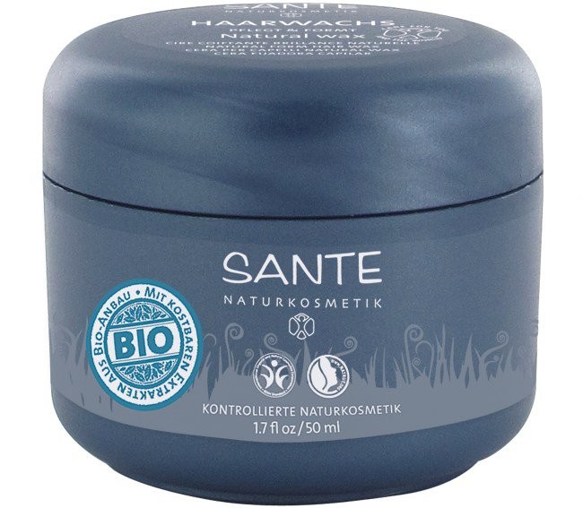 Sante : Haarwachs Natural Wax, bio (50ml)